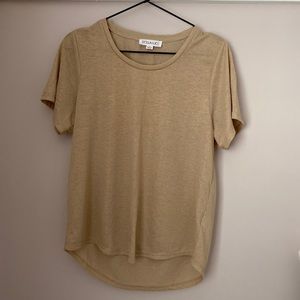 Stella Luce Gold Metallic Crew